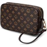 👉 Handtas leather Vintage Classical Men Clutch Bag Wrist Floral Handags Phone Pocket Zipper Purse Coin Holder Bag-Clutch