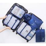 👉 Organizer 7 pieces Set Travel Storage Bags Suitcase Packing Cases Portable Luggage Clothes Shoe Tidy Pouch