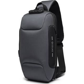 Schoudertas New chest bag usb anti-theft men's Korean casual shoulder waterproof messenger Handbag