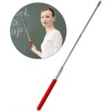 👉 Whiteboard rood TINKSKY Hand Pointer Extendable Telescopic Retractable Handheld Presenter Classroom Pointer(Red)
