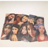 Mini album rood Kpop Red Velvet RBB Paper Photo Cards Collective Autograph Photocard 10pcs/set