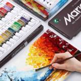 👉 Gouache 12ML 36 color paint set student artist drawing professional advertising art environmental protection pigment