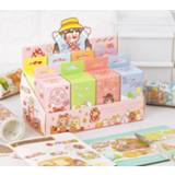 👉 Masking tape Yoofun 7.5cm*3m Washi Planner Handbook Decorative School Supplies Kawaii Stationery Album scrapbook Stickers