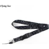 👉 Keychain vrouwen Flyingbee Mathematics Lanyard Phone Rope Keychains for Keys ID Card Lanyards Men Women X0871