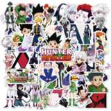 Helm 50pcs HUNTERxHUNTER Comic Anime Stickers GON FREECSS Killua Zoldyck Trunk Laptops Helmet Waterproof Journal Stationery Sticker