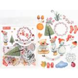 👉 Stickeralbum 40 pcs /Bag Warm Winter Bear Snow Decorative Stickers Album Diary Hand Account Decor