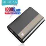 👉 Powerbank KUULAA Power Bank 10000mAh QC PD 3.0 PoverBank Fast Charging 10000 mAh USB Mini External Battery Charger For Xiaomi