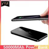 👉 Powerbank Qi Wireless 50000mah Power Bank Charger For iPhone Samsung External Battery Built-in Portable