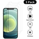 👉 Screenprotector XS 3PCS Protective Glass on For iPhone 11 12 Mini Pro Max screen protector Tempered 6 S 7 8 Plus X XR