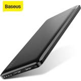👉 Powerbank Baseus 10000mAh Power Bank Slim External Battery Pack Dual USB Portable Mini Phone Charger For