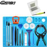 👉 Schroevendraaier 25 in 1 Professional Screwdriver Cell Phone Repair Tools Kit For Xiaomi Mi9 9t Pro With Heat Insulation Pad