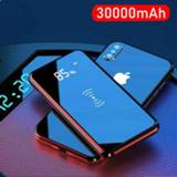 👉 Powerbank 30000mah Power Bank Wireless Charger For iPhone Samsung External Battery Built-in qi Portable