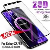 Screenprotector 20D Full Curved Tempered Glass For Samsung Galaxy S8 S9 Plus Note 9 8 Screen Protector A8 A6 S7 Edge Protection Film