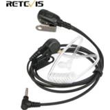 👉 Headset Retevis EA011Y Earpiece Mic PTT 3.5mm 1-Pin Acoustic Tube for YAESU VERTEX RT40 RB15 Walkie Talkie Ham Radio