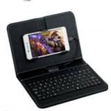 Tablet case Hot-sale Cover Keyboard General Wired Flip Holster For Andriod Mobile Phone 4.8''-6.0''