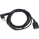 👉 Headset M type 2 Pin Walkie Talkie Earpiece/Speaker Microphone Extension Cord Extend Cable for Motorola GP300,XTN446,CT450 etc