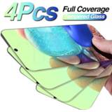 👉 Screenprotector 4PCS Full Cover Protective Glass On For Samsung Galaxy A20 A50 A20E A50S A51 A71 Screen Protector A70 A10 A30S A40 A60 A80