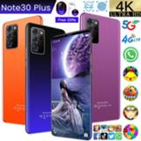 👉 Smartphone Universal Note30 Plus+ 6.1 Inch 4J Screen Android Smartphones 8GB+256GB 5G LET 10-Core MTK6889 Dual SIM Mobile Phone with GPS