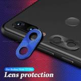 Cameralens Back Camera Lens Armor Protection Case For Xiaomi Redmi Note 7 Aluminum Colorful Len Protective Cover Note7 Pro