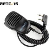 👉 Luidspreker 2 Pin PTT Speaker Mic For KENWOOD BAOFENG UV-5R RETEVIS H777 RT5R RT3 RT5 RT80 PUXING TYT Ham Radio Walkie Talkie C9021