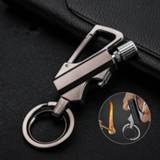 👉 Keychain ZK30 New Matches Kerosene Lighter Waterproof Flint Free Fire Starter Outdoor Survival Tool Portable Bottle Opener