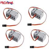 👉 Shaft 4PCS 360° 2KG Servo Programmable Geekservo Dual Output for Lego Micro:bit Raspberry Pi