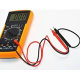 Multimeter 1Pair Universal Digital 1000V 10A 20A Thin Tip Needle Lead Cable Wire Pen Meter Tester Test Probe Mul R6B4