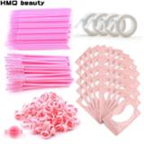 👉 Mascara 304Pcs Eyelash Extension Supplies Set lashes Micro Brush Tape Glue Ring Eye Pad Disposable Applicator eyelashes Tool