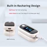 👉 Oximeter Portable USB Rechargeable OLED Finger Pulse SpO2 Heart Rate Monitor Oximetro De Dedo Charging Oximeters