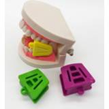 👉 Retractor rubber 3pcs/set Dental Occlusal Pad Teeth Prop Bite Opener Tools Dentistry Instrument Dentist Materials