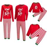 Pyjama kinderen Family Christmas Pajamas Set Fashion Adult Kids Pyjamas 2020 Xmas Matching Sleepwear What The Elf Nightwear