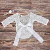 Rompertje baby's meisjes Newborn Lace Romper Baby Bloomer Jumper Girl Photography Props Fotografie Bebe Fotos Accessories Fotografia Bebes