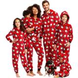 Rompertje vrouwen Christmas Family Clothing Xmas Party Club Pajamas set matching clothes Romper Home wear PJ Women Men Kid Sleepwear