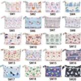 Pamper small Wet Bag 15*22.5 cm Washable Reusable Cloth diaper Nappies Bags Waterproof Swim Sport Travel Carry