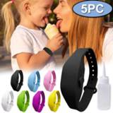 👉 Polsband 5 PCS Wristband Hand Dispenser This Wearable Sanitizer Pumps Disinfectant Bracelet Dispensing Tool