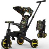 👉 Trolley kinderen baby's Uonibaby 7 Into 1 Compact Folding Tricycle For Kids Baby Pedal Trike Stroller Toddler Portable Travel Pushchair