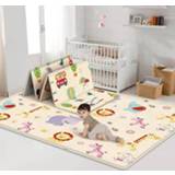 👉 Carpet baby's Baby Play Mat Foldable Crawling Reversible Gym Non-Slip Kid Game Activity Folding Rug