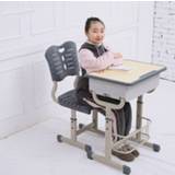 👉 Pencil x 60 45 (73-79)cm Adjustable Kid Study Desk Students Metal Children and Chairs Set with Slot Suitable