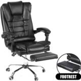 👉 Gamestoel leather Computer Gaming Chair Lying Massage Lifting Rotatable Armchair Footrest Office Adjustable Swivel Executive