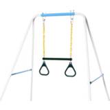 👉 Carabiner kinderen Outdoor Iron Kids Locking Rings Chain Trapeze Swing Bar Playing Set Accessories Toy