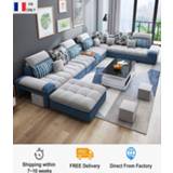 👉 Sofa Hot sale high quality living room furniture set fabric customiezd color