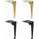 👉 Sofa 2/4PCS Metal Furniture Leg Thickened Support Foot TV Cabinet Tea Table Accessories