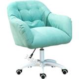 👉 Sofa New Computer Flannel Chair Lifting Rotary for Office and Home Iron frame Game Chairs with Quality Soft Sponge