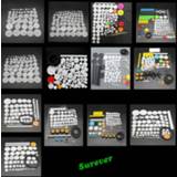 👉 Riem plastic Various Gear Packages Kit Pulley Belt Shaft Worm Crown Motor Assembly 0.5 Modulus Rack DIY Toy