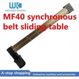 👉 Riem 500mm MF40 sealed synchronous belt electric slide with motor linear guide rail module high-speed photography suit cnc part