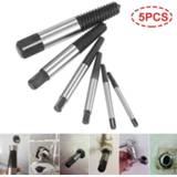 Make-up remover 5pcs Bolt Screw Broken Extractor Kit EZ Easy Outs Out Stud Reverse Thread Tools