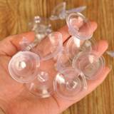 Zuignap transparent plastic 4cm Diameter Suction Cup 10PCS Powerful Perforated Cups