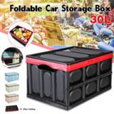 👉 Organizer 30L Foldable Storage Box Car Trunk with Lid Multipurpose Container Portable Bin Carrier for Home Outdoor