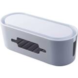 👉 Organizer mannen Cable Management Box - Stylish Cord Hides Power Strip and Keeps Cords Untangled Surge Protector Cover