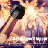 👉 Champagne stopper silicone 2Pcs Sealed Wine Bottle Mini Food-Grade ABS Sparkling